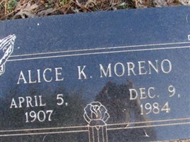 Alice K Moreno
