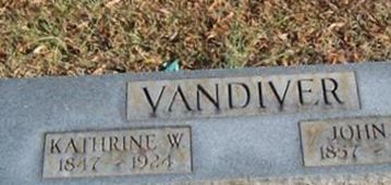 Alice Katherine "Kitty" Berryman Vandiver