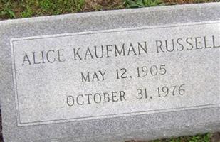 Alice Kaufman Russell