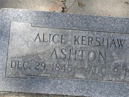 Alice Kershaw Ashton