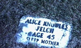 Alice (Knowles) Felch Alice (Knowles) Felch