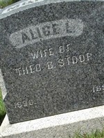Alice L Balderston Stoop