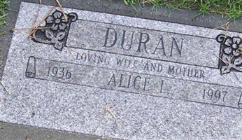 Alice L Duran Alice L Duran