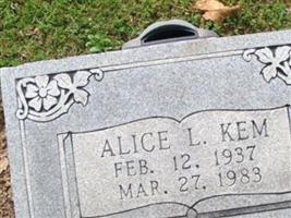 Alice L Kem