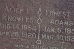 Alice L. Knowles Alice L. Knowles