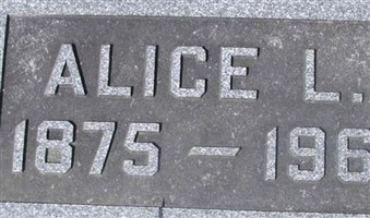 Alice L Wickham Alice L Wickham