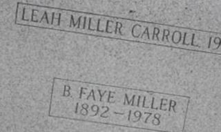 Alice Leah Miller Carroll
