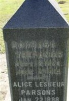 Alice Lesueur Parsons Alice Lesueur Parsons
