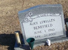 Alice Lewellen Benefield Alice Lewellen Benefield