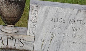 Alice Lott Watts Alice Lott Watts