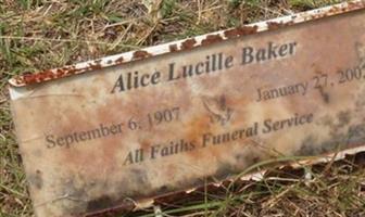 Alice Lucille Baker