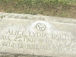 Alice Lydia Carleton Barth Alice Lydia Carleton Barth