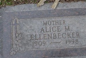 Alice M Bender Ellenbecker Alice M Bender Ellenbecker
