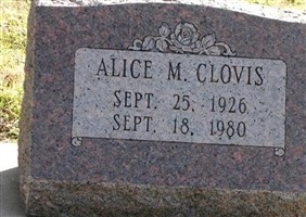 Alice M. Clovis
