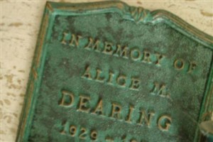 Alice M Dearing Alice M Dearing