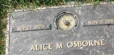 Alice M. Forrest Osborne Alice M. Forrest Osborne