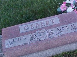 Alice M. Gebert Alice M. Gebert