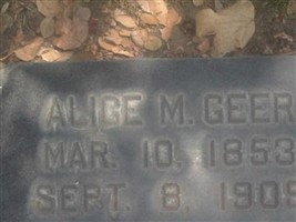 Alice M. Geer Alice M. Geer