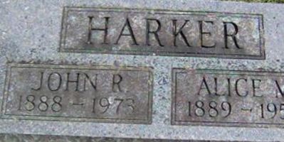 Alice M Harker