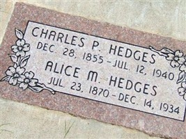 Alice M Hedges