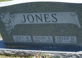 Alice M Jones Alice M Jones