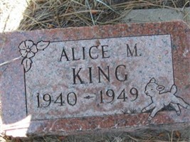 Alice M. King Alice M. King