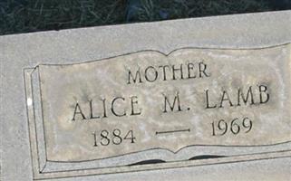 Alice M. Lamb