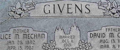 Alice M. Mecham Givens