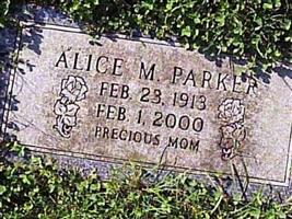 Alice M Parker