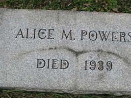 Alice M. Powers Alice M. Powers