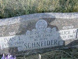 Alice M. Schneider