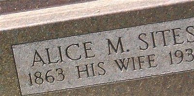 Alice M. Sites Walck Alice M. Sites Walck