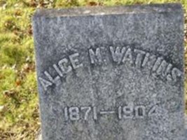 Alice M. Watkins Alice M. Watkins