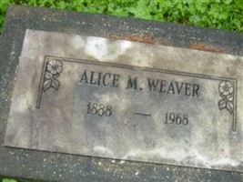 Alice M. Weaver Alice M. Weaver