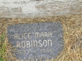 Alice Marie Robinson