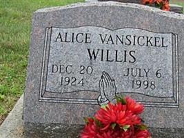 Alice Marie Vansickel Willis