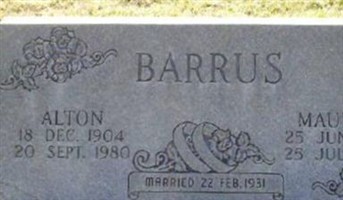 Alice Maurine Quinn Barrus Alice Maurine Quinn Barrus