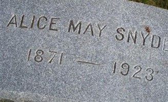 Alice May Snyder Alice May Snyder