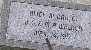 Alice May Walden