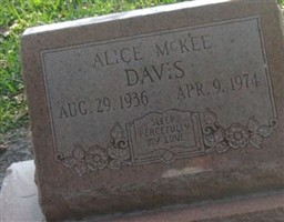 Alice McKee Davis