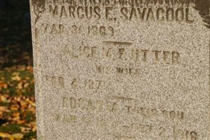 Alice M F Utter Savacool