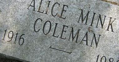 Alice Mink Coleman