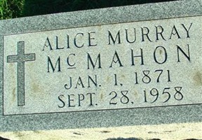 Alice Murray McMahon Alice Murray McMahon