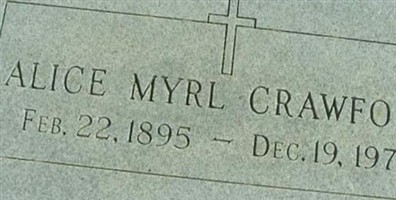 Alice Myrl Ziegler Crawford