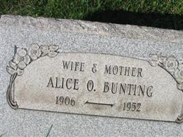 Alice O Bunting