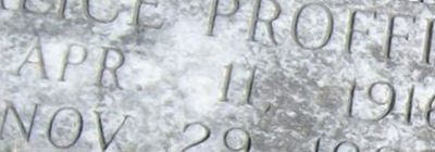 Alice Proffitt Hoyle