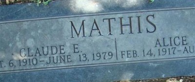 Alice R Mathis