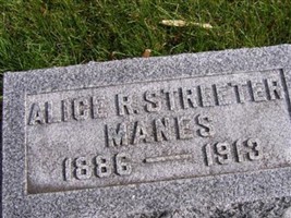 Alice R. Streeter Manes