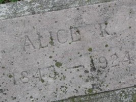 Alice R White Alice R White