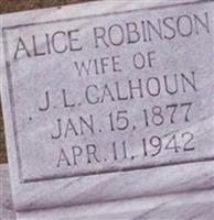 Alice Robinson Calhoun